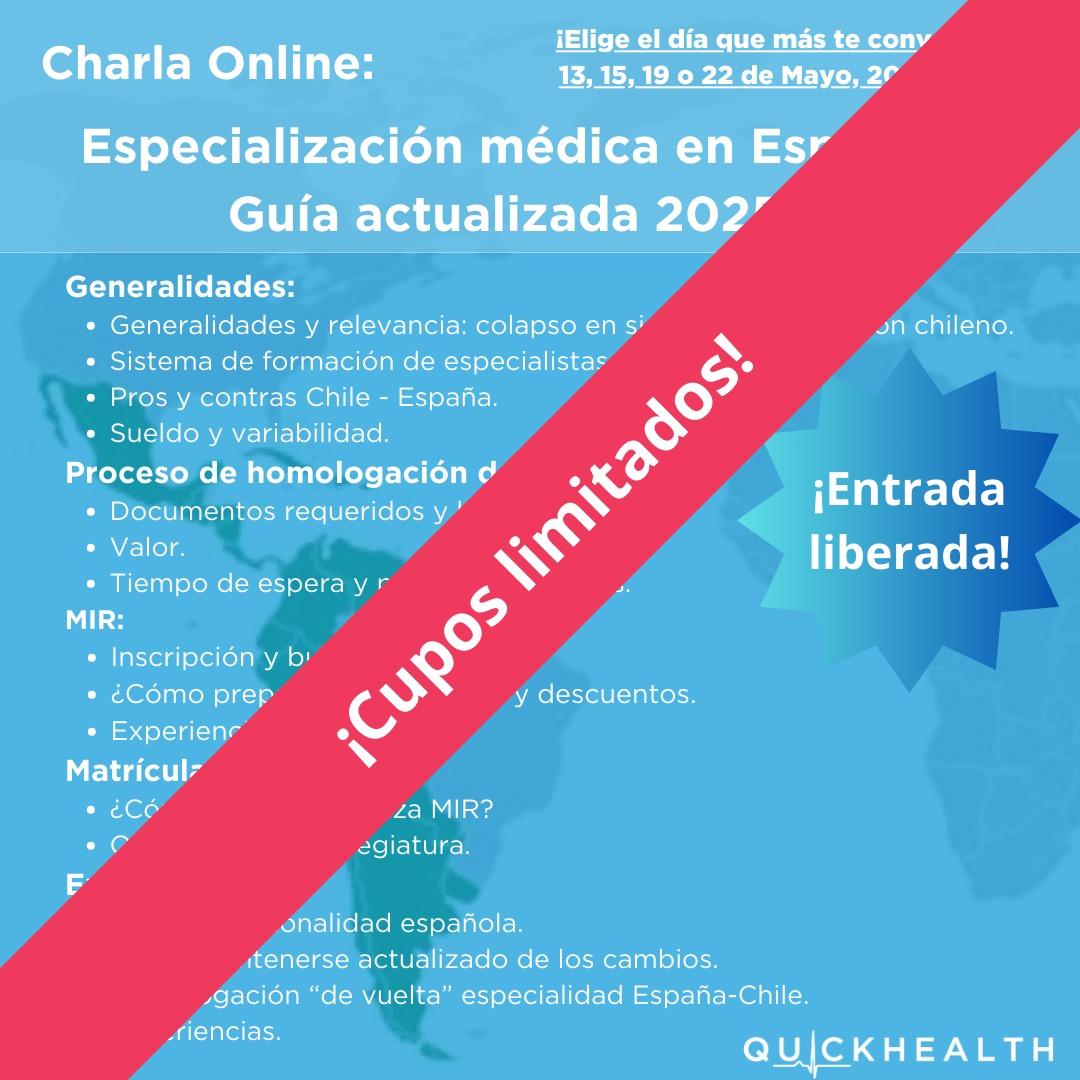 Charla Online: Especialización médica en España